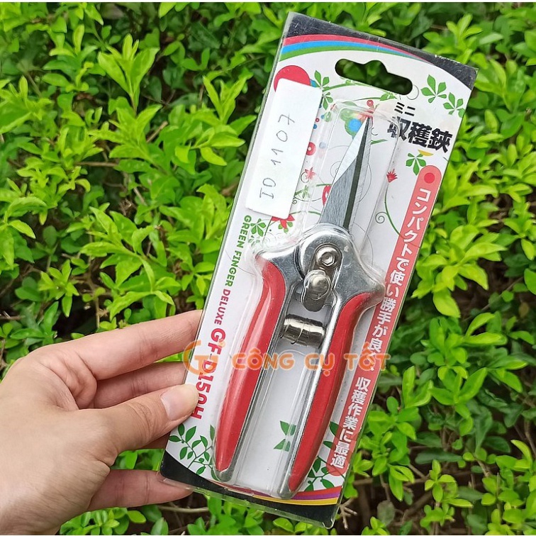 Kéo tỉa cành thu hoạch Green Finger GF-D150H chuẩn Nhật