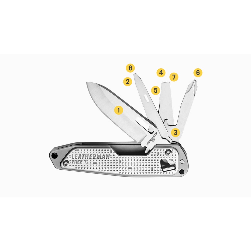 LEATHERMAN FREE T2 DỤNG CỤ ĐA NĂNG