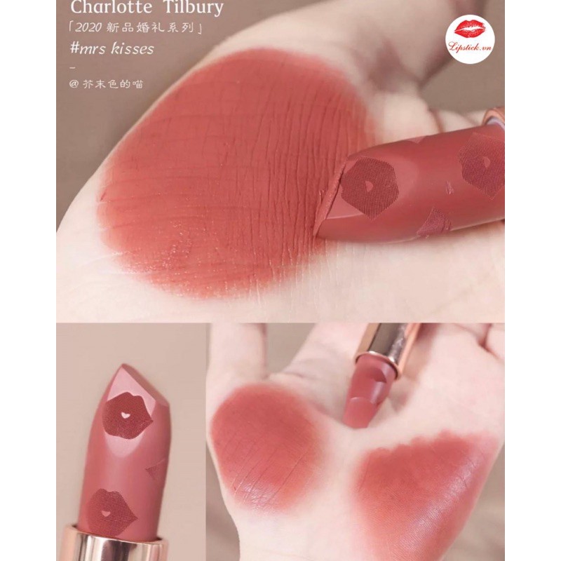 Son Charlotte Tilbury Mrs Kises màu trà đào sữa | BigBuy360 - bigbuy360.vn