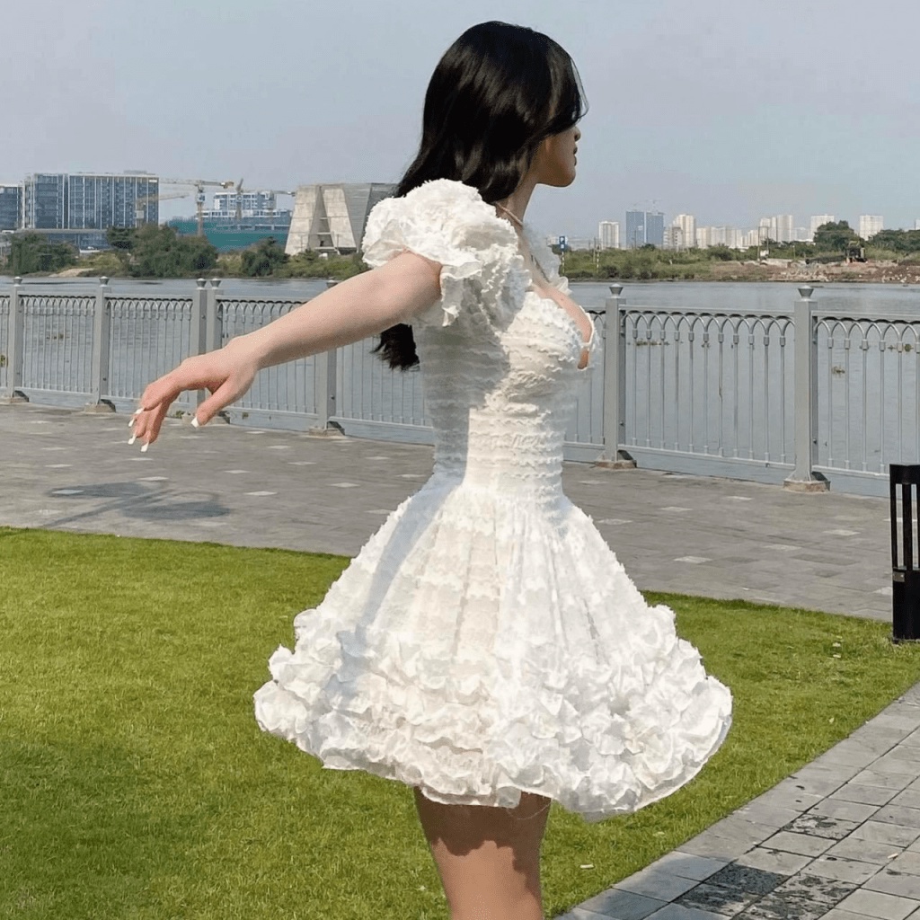 (Free ship) ĐÀM LEN GÂN CỰC XINH UP hhp
