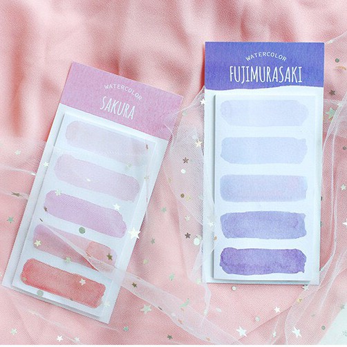 Giấy note loang phong cách vintage (PK21)