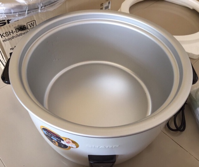 Nồi Cơm Điện Sharp 3.8lít KSH-D40, Hàng Nhập Thailand,nắp rời. | BigBuy360 - bigbuy360.vn