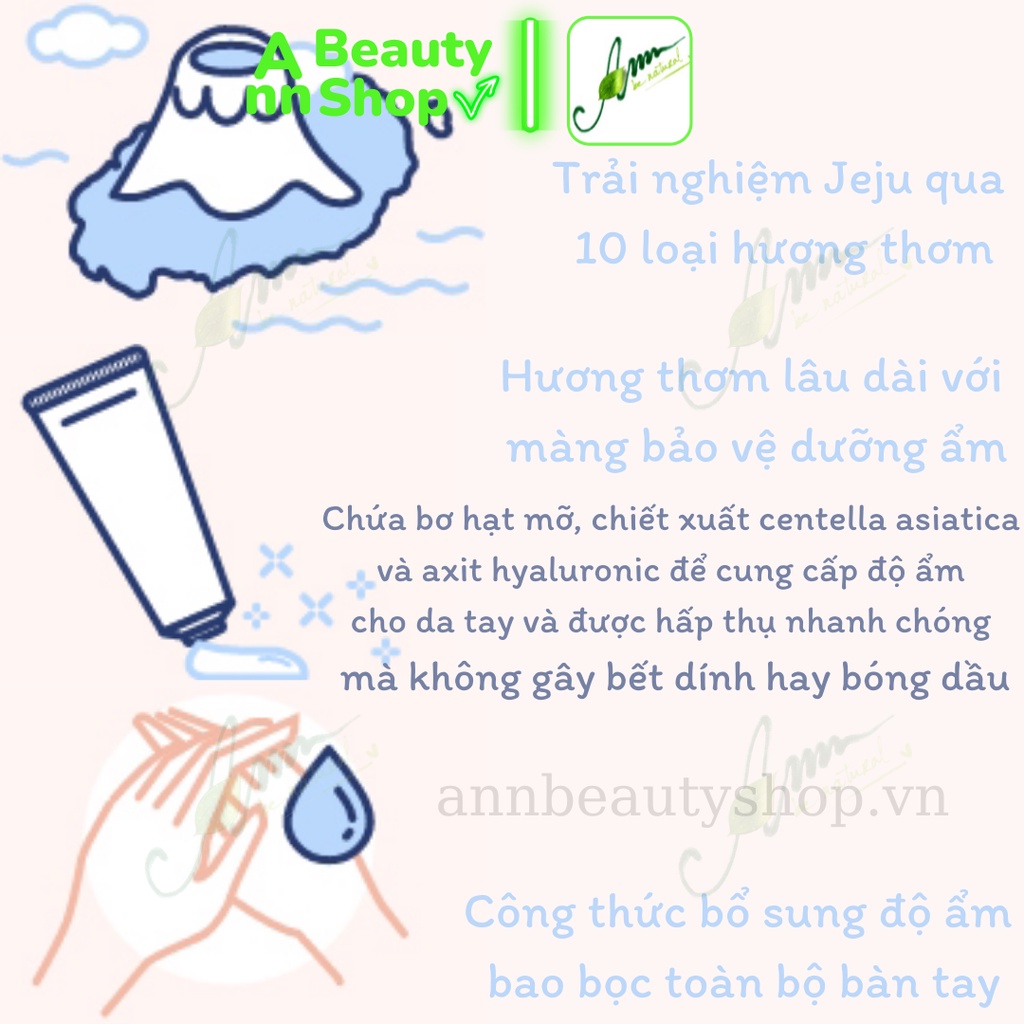 Kem dưỡng da tay Innisfree Jeju Life Perfumed Hand Cream 30ml