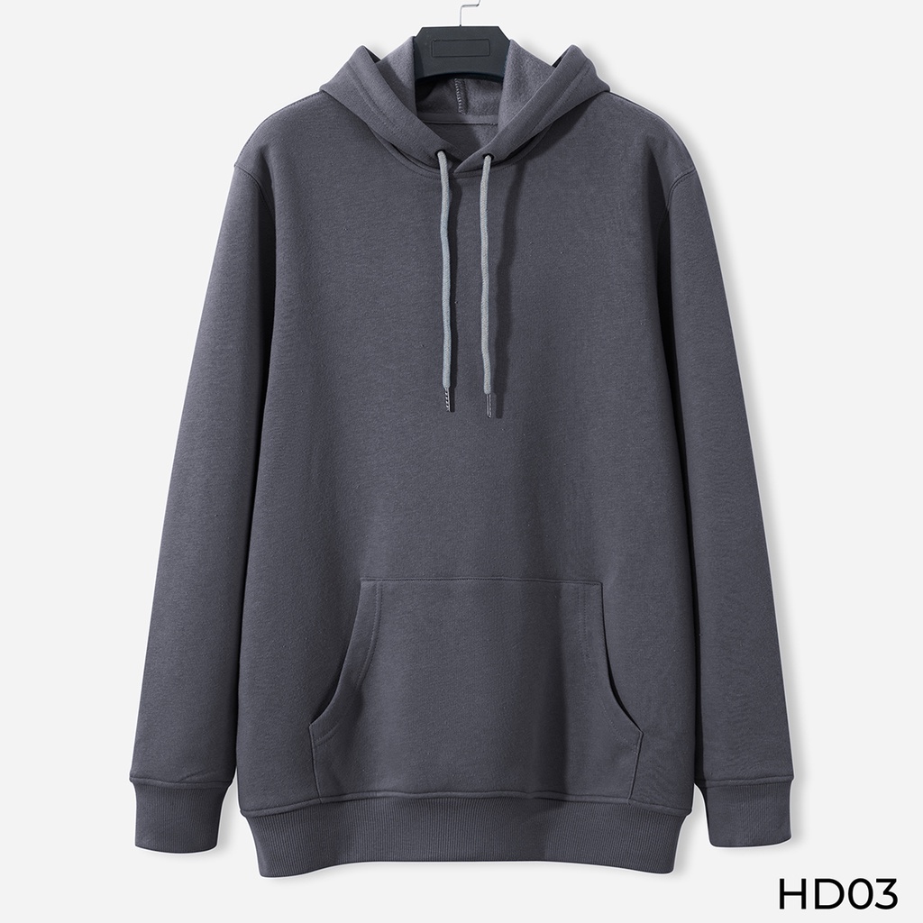 Áo Hoodie Trơn Nhiều Màu Thiết Kế Năng Động Kiểu Dáng Cao Cấp VICERO