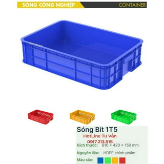 🚀TBA SHOP🚀Sóng Bít 1T5 , Sóng Nhựa Công Nghiệp Cao 15cm - NHỰA HDPE-PP