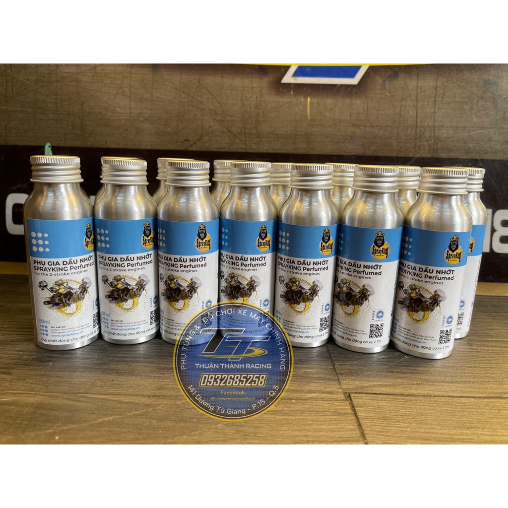 Phụ gia / Tinh dầu thơm 2 thì Spayking 80ml ( pha nhớt 2 Thì )