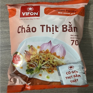 Cháo thịt bằm ( có gói thịt bằm thật) Vifon 70g
