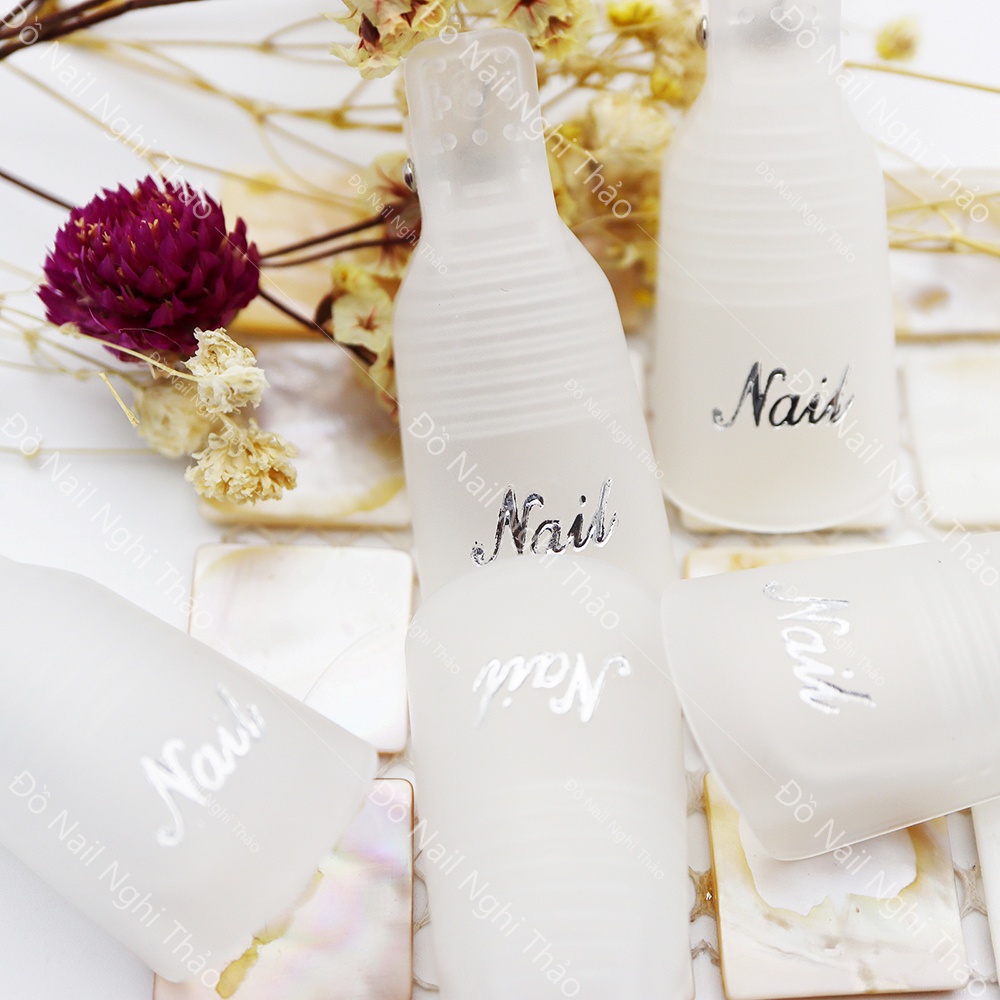 Kẹp ủ phá gel móng tay LADURA set 10 chiếc