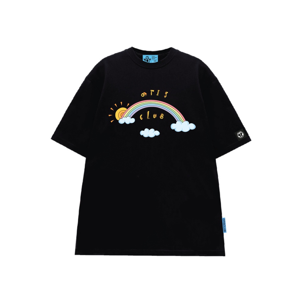 Áo thun TEE RAINBOW Áo Thun Tay lỡ nam nữ. Phong cách unisex form rộng tay ngắn