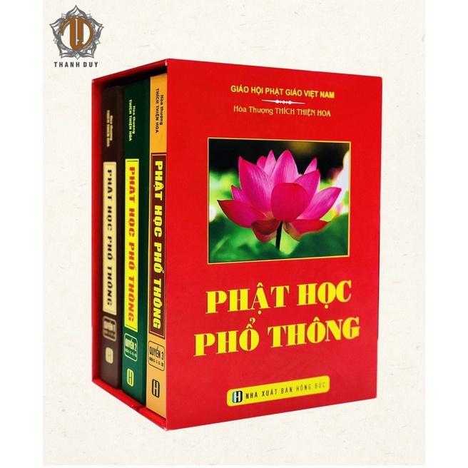 Sách - Bộ Phật Học Phổ Thông Bộ 3 Quyển