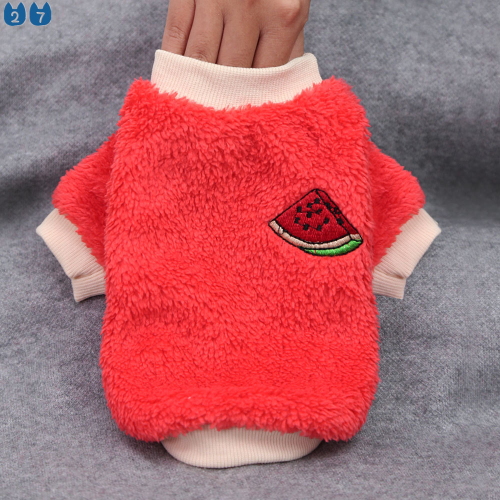 Áo Cotton Giữ Ấm Thoải Mái Cho Thú Cưng Cỡ Nhỏ / Vừa / Lớn 27 Món