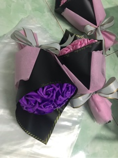 🌹Hoa hồng sáp bó tròn 11 bông 🌹