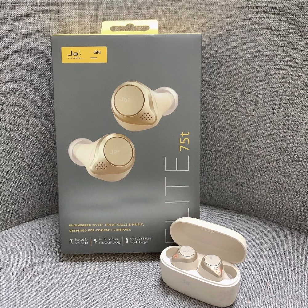 Tai Nghe Jabra Elite Không Dây Thể Thao TWS Bluetooth 5.0