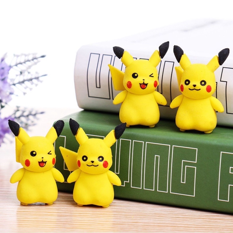 Gọt bút chì hình Pikachu ngộ nghĩnh chuốt màu chì an toàn tiện lời dành cho học sinh Binkids TB17