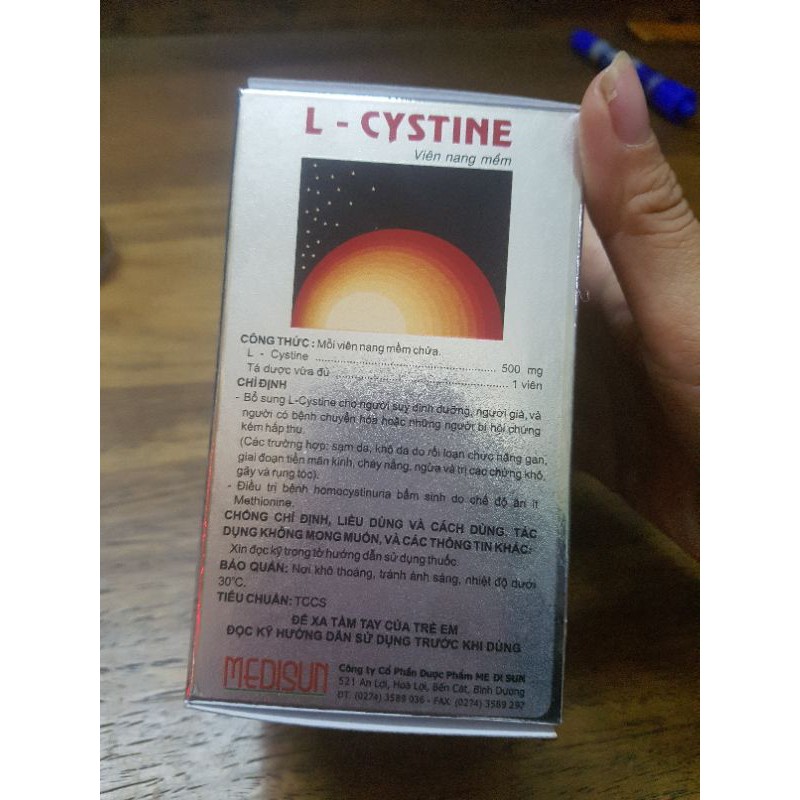 L-cystine Giảm Rụng Tóc Đẹp Da | BigBuy360 - bigbuy360.vn