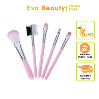 Bộ cọ trang điểm 5 món tiện lợi