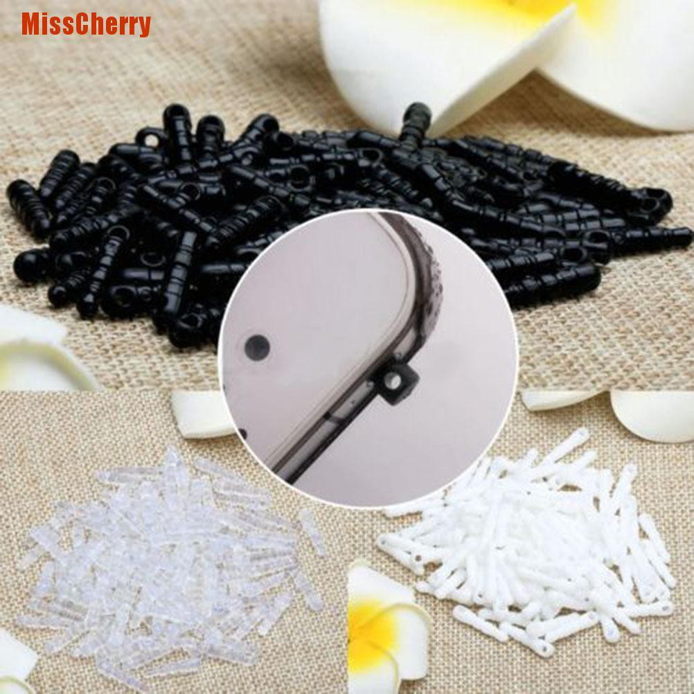 Bộ 100 Nút Cao Su Chống Bụi Cho Tai Nghe 3.5mm