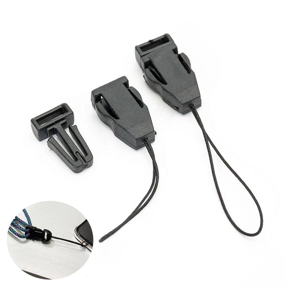Set 10 Dây Đeo Điện Thoại Mini Màu Đen Tiện Dụng