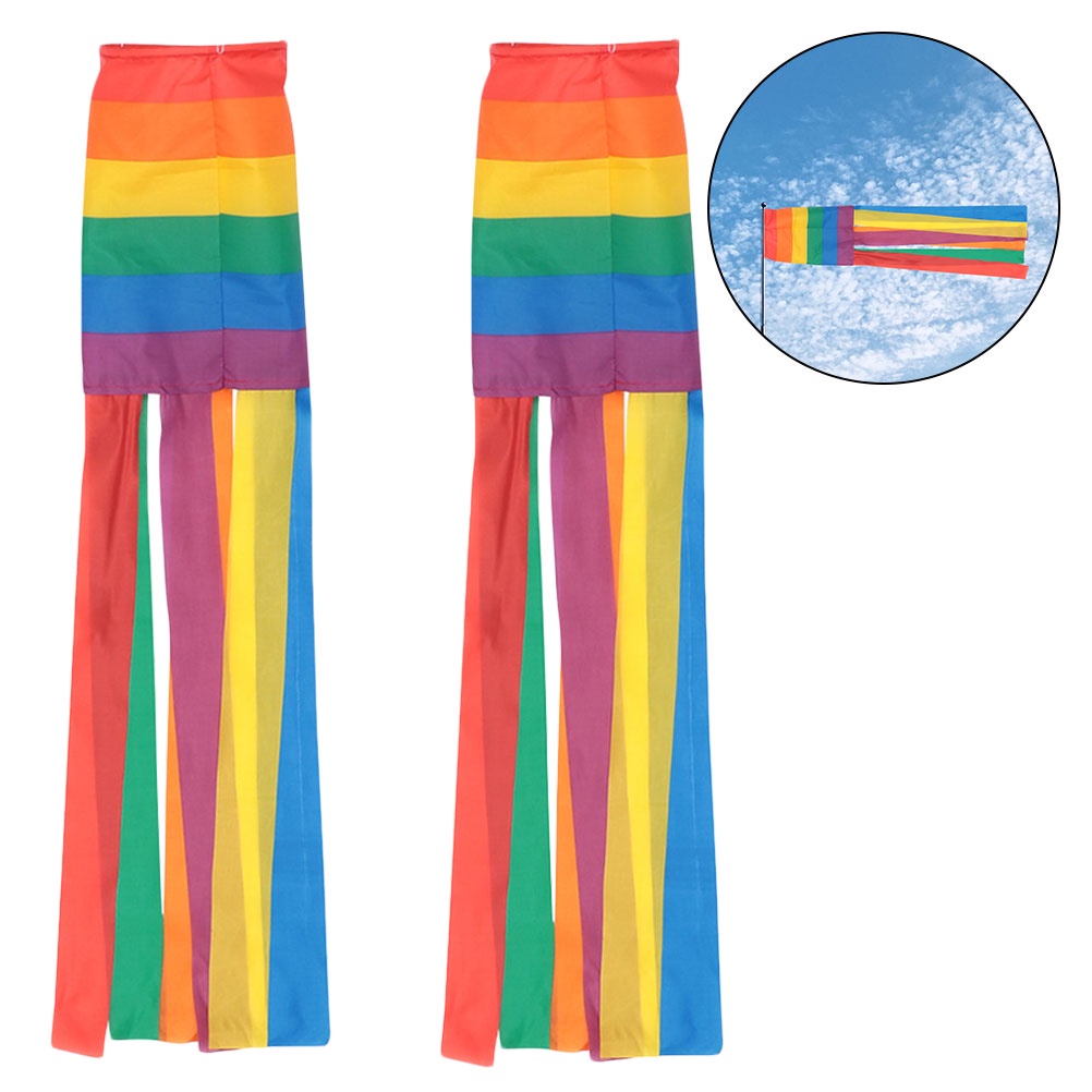 Set 2 Cối Xay Gió Màu Sắc Cầu Vồng LGBT
