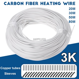 Silicone Dây Cáp Nhiệt Silicon Sợi Carbon Dùng Làm Nóng Đồ Thủ Công Diy