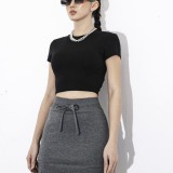 Chân Váy Da Cá Ngắn Nữ Busy Dáng A Cạp Chun CVDC | BigBuy360 - bigbuy360.vn