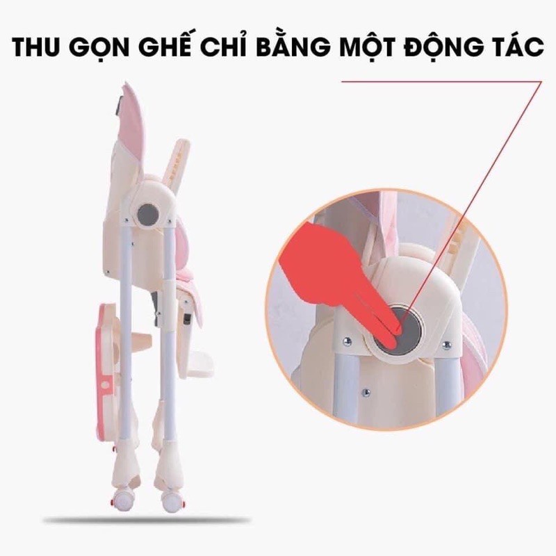 [CHÍNH HÃNG] Ghế Ăn Dặm Cao Cấp Mastela-Bảo Hành 1 Năm