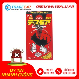 Thuốc diệt chuột Dethmor dạng viên nội địa Nhật Bản
