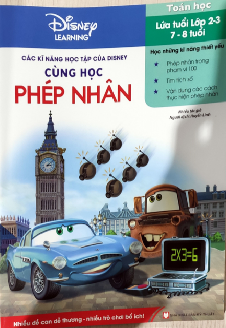 Sách - Disney Learning - Cùng Học Phép Nhân