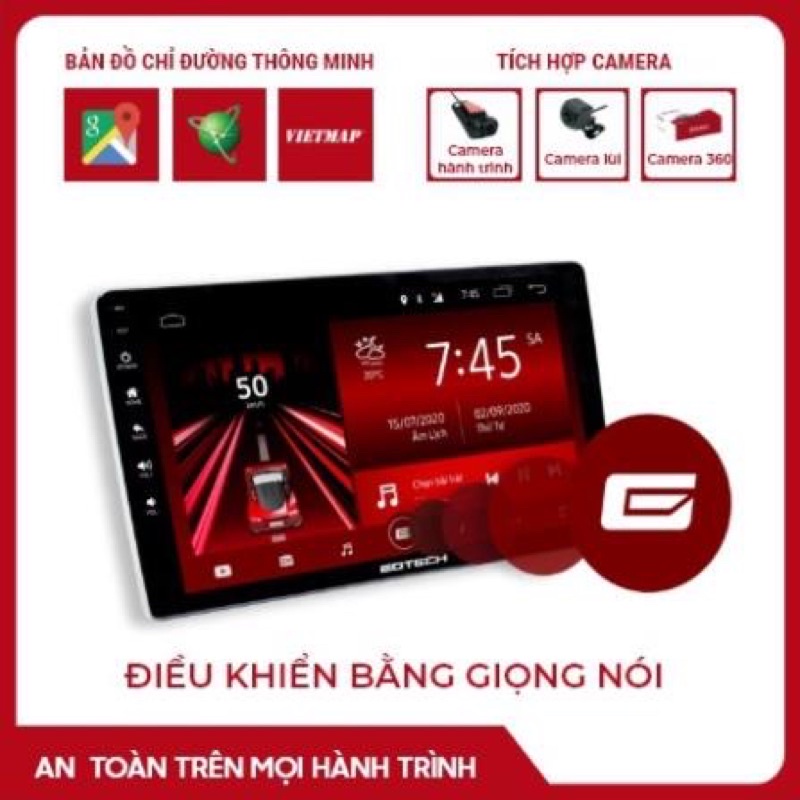 MÀN HÌNH Ô TÔ THÔNG MINH GOTECH GT10 PRO