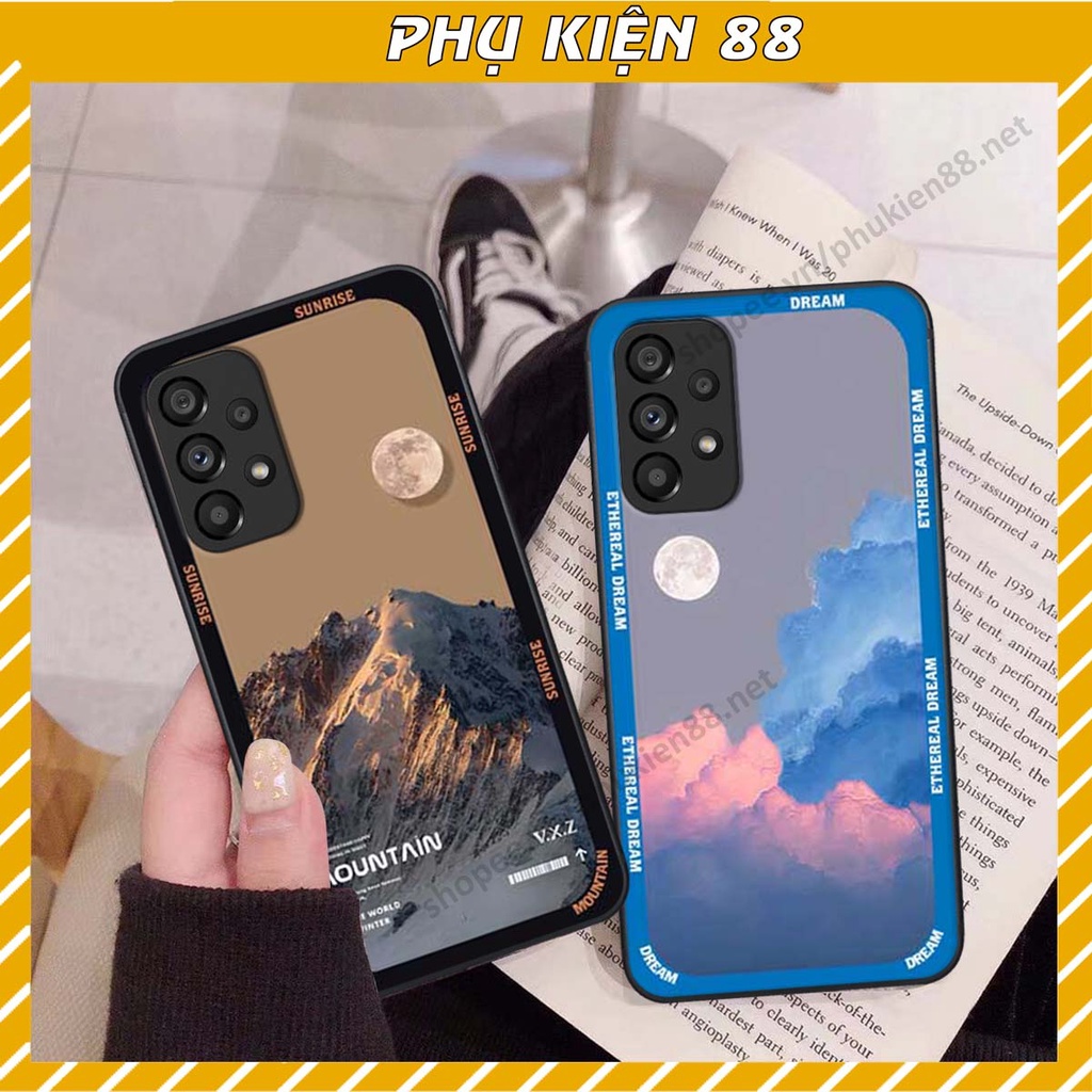 Ốp Samsung A13 / A23 / A33 hình vũ trụ, mountain, cloud phong cách cá tính