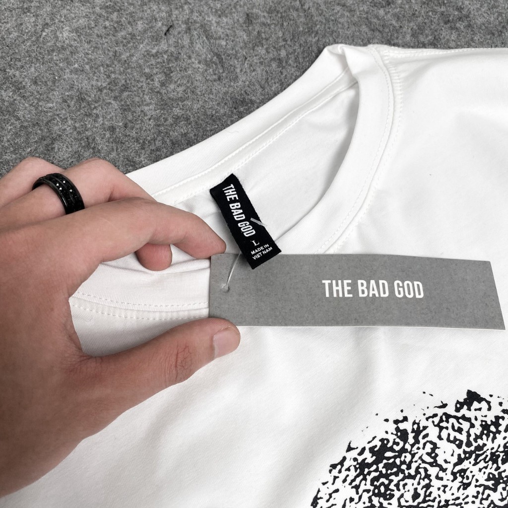 Áo Thun 196 Store Họa Mặt Ninja Đen Màu Trắng Chất Liệu Cotton 100% Thấm Hút Mồ Hôi Tốt - Lỗi 1 Đổi 1 | BigBuy360 - bigbuy360.vn