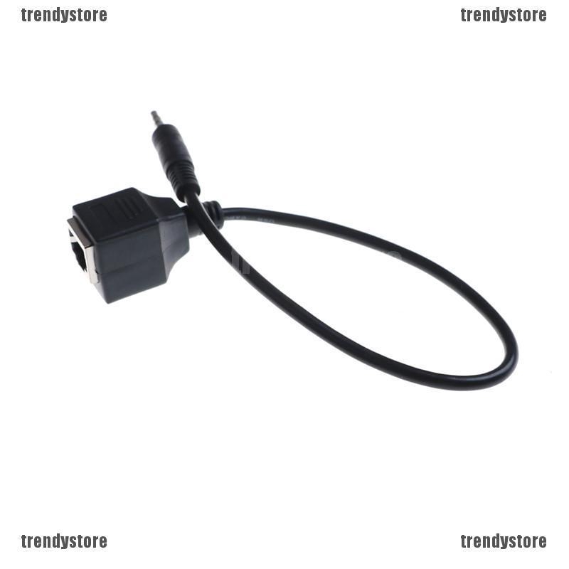 Dây CáP ChuyểN Âm Thanh 3.5mm 1 / 8 &quot;Sang RJ45 Ethernet
