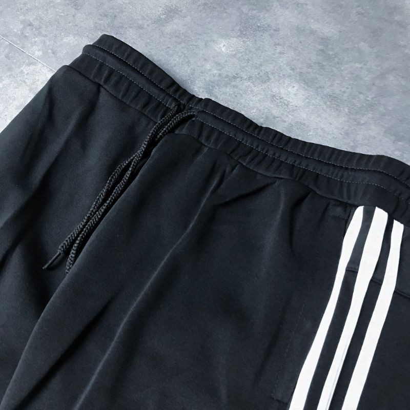 Quần  DÀI 3 Sọc Thể Thao Unisex  Nữ [FREESHIP]  Culottes kẻ trắng dáng suông cạp chun basic Ulzzang SIÊU HOT