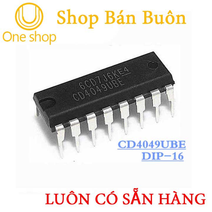 Linh Kiện CD4049BE DIP16 Mới