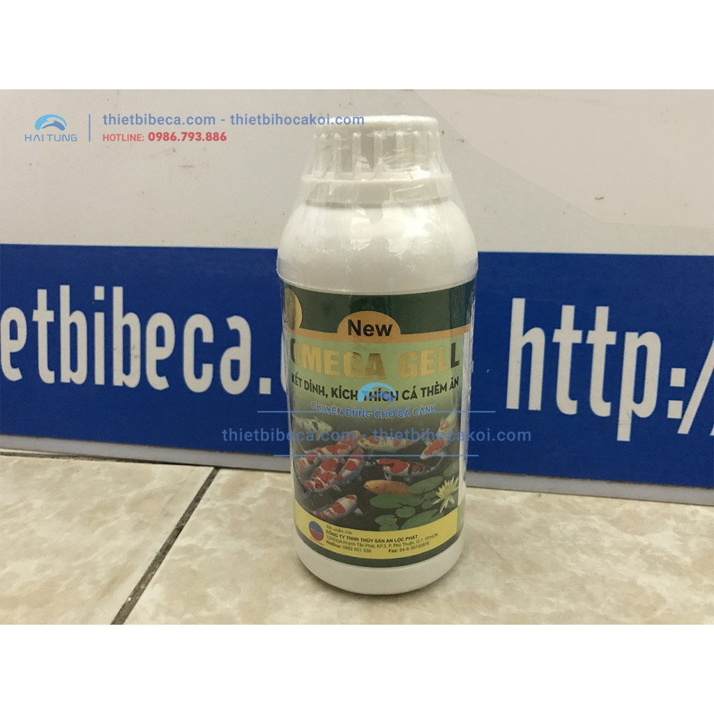 [FREE SHIP EXTRA] Chất kết dính thức ăn OMEGA GELL nhằm hạn chế thất thoát Vitamin và chất dinh dưỡng