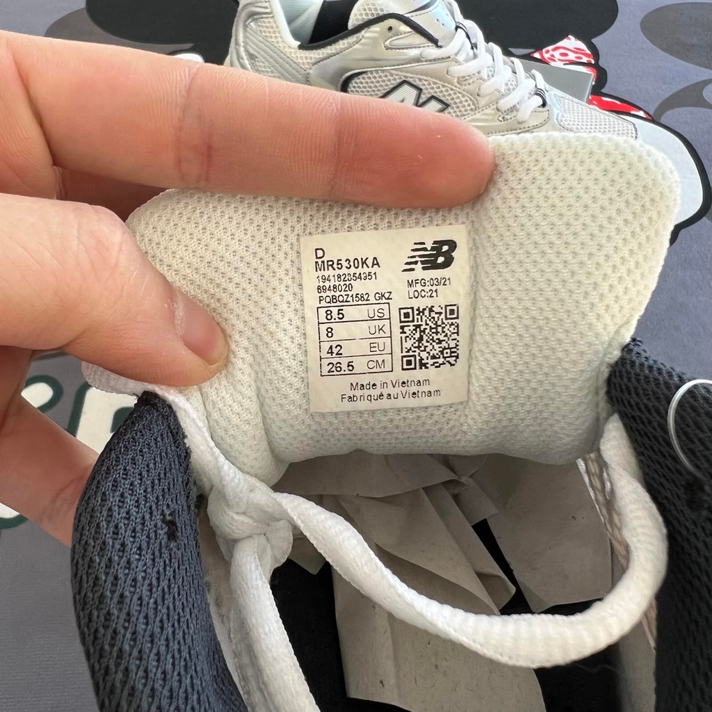 Giày New Balance 530 'Steel Grey' Phối Màu Xám Thép MR530KA