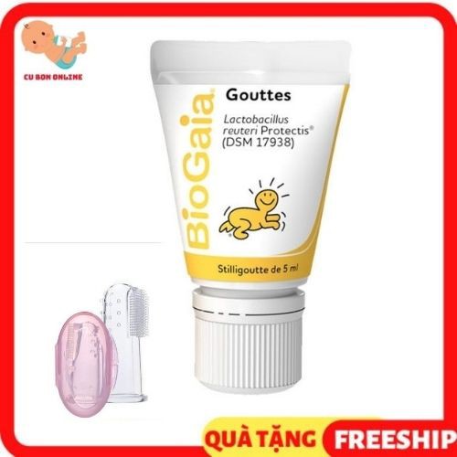 Men Biogaia Protectis Gouttes 5ml giúp tăng cường sức khoẻ hệ miễn dịch, hạn chế rối loạn tiêu hoá, cải thiện hệ vi sinh