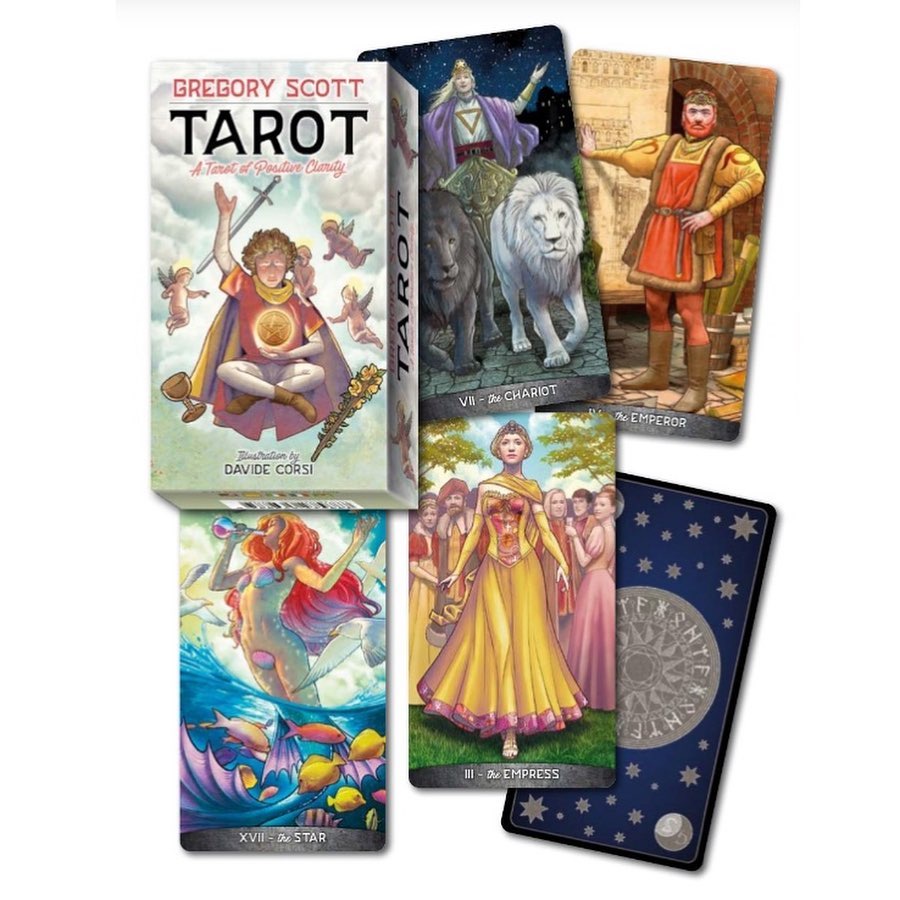 Bộ bài Gregory Scott Tarot 78 lá, tác giả Gregory Scott, Davide Corsi