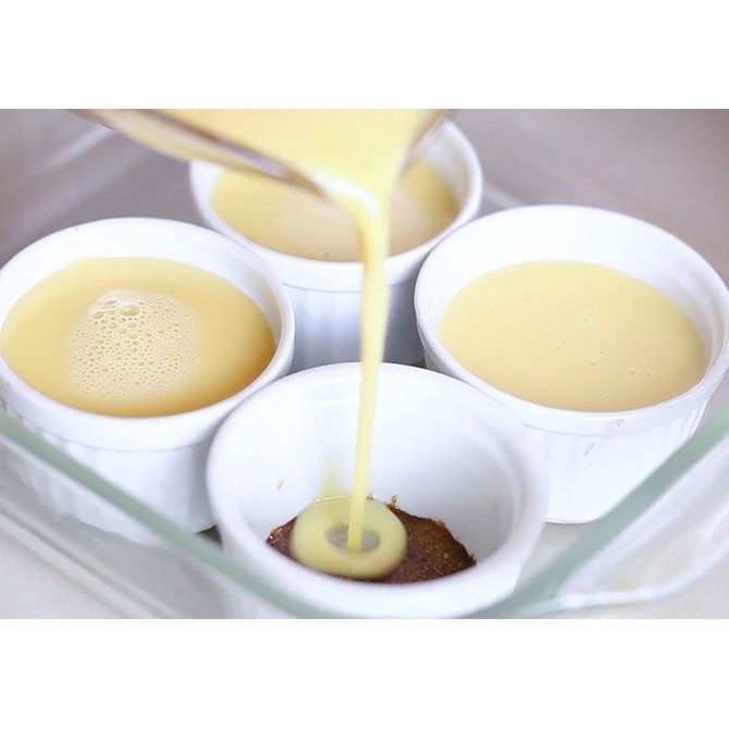 Khuôn Chum làm sữa chua, bánh, flan,caramel, ramenskin, soufle bằng sứ Toàn Quốc Chuan Kou , Việt Nam