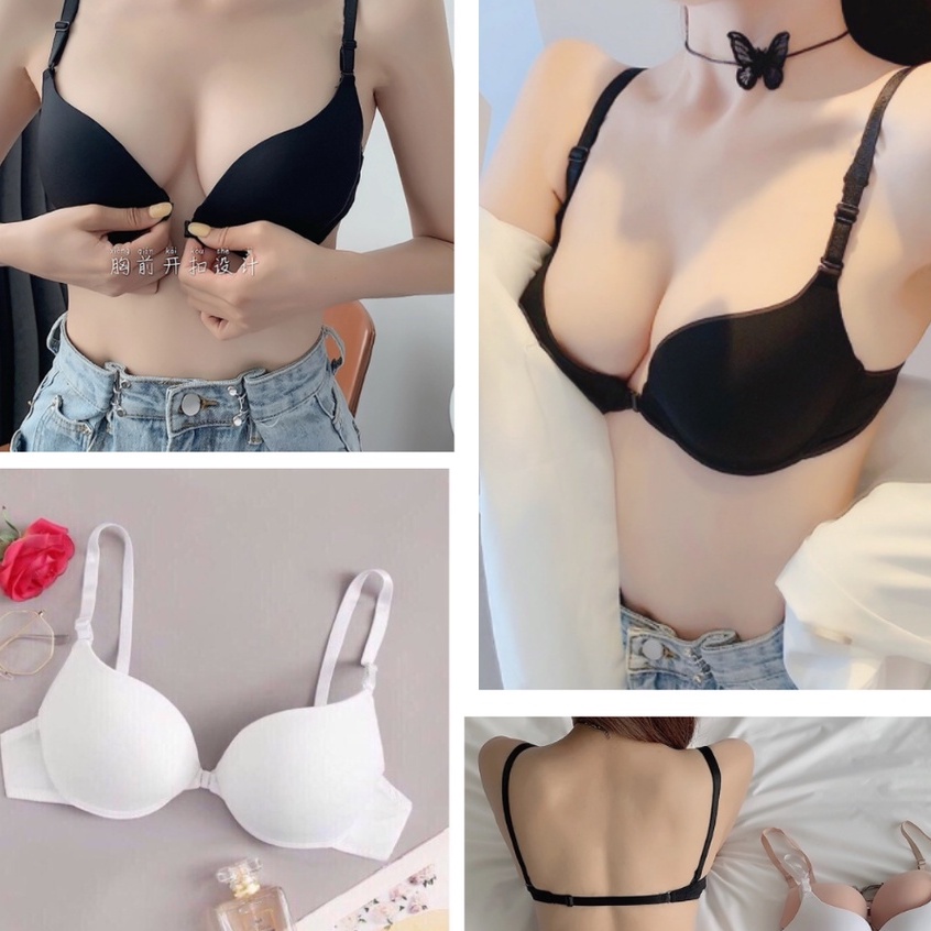 Áo Lót nữ CARLA Cài Trước Nâng Ngực Tạo Khe Có Gọng Đệm Vừa 1501