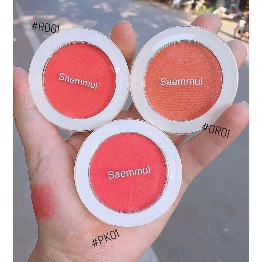 Phấn má hồng The Saem Saemmul Single Blusher