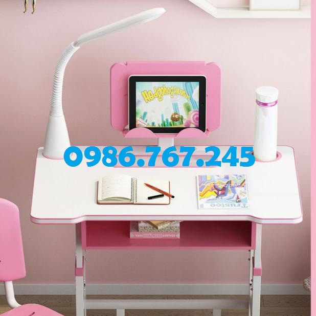 Bàn Học Sinh Chống Gù Chống Cận Cao Cấp A7-A8( Có Đèn và Kẹp Sách) | BigBuy360 - bigbuy360.vn