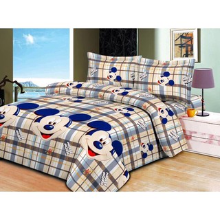  [Titox] Combo bộ ga chun chuột mickey kẻ TT01 M8