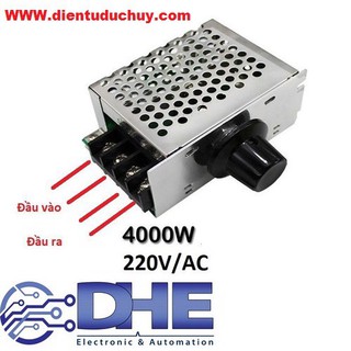 MẠCH CÔNG SUẤT ĐIỀU CHỈNH ĐIỆN ÁP DIMMER AC - 4000W