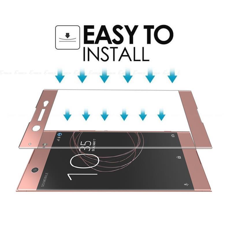 Kính Cường Lực 3D Viền Cong Chuyên Dụng Cho Sony Xperia XZ3 XZ2 XZ1 XZ Premium X Compact XZS XA2 XA1 XA Ultra Plus