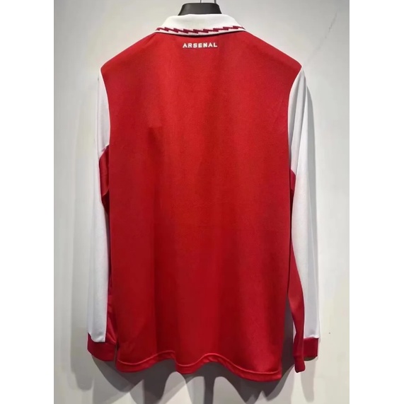 Áo Đồng Phục Bóng Đá Dài Tay Đội Tuyển Arsenal Mùa Giải 2022 2023