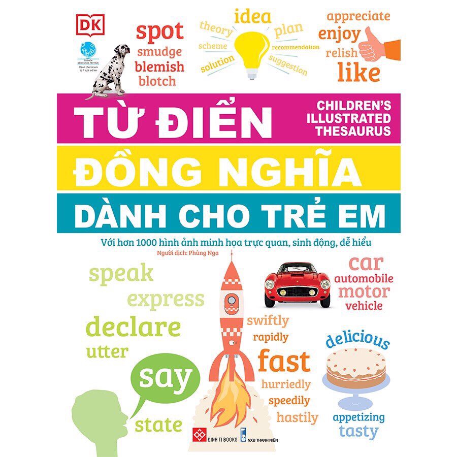 SÁCH - Children's Illustrated Thesaurus - Từ điển đồng nghĩa dành cho trẻ em
