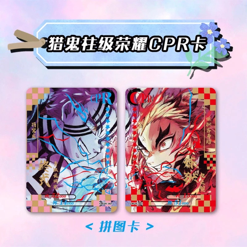 Thẻ Bài Trò Chơi Demon Slayer TCG Kimetsu No Yaiba Vui Nhộn Cho Gia Đình