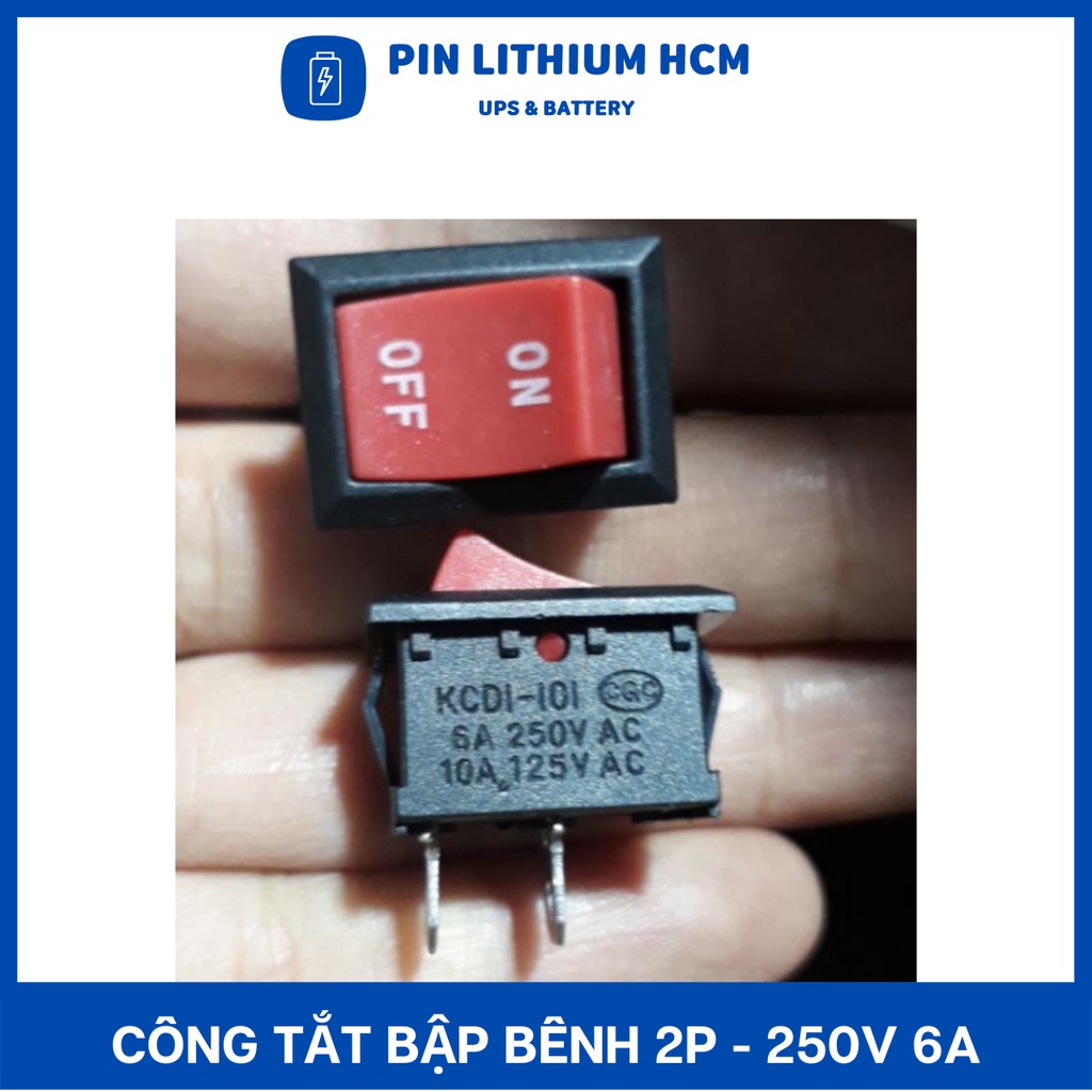 Công tắc bập bênh KCD1-101 6A 250V 2P loại tốt