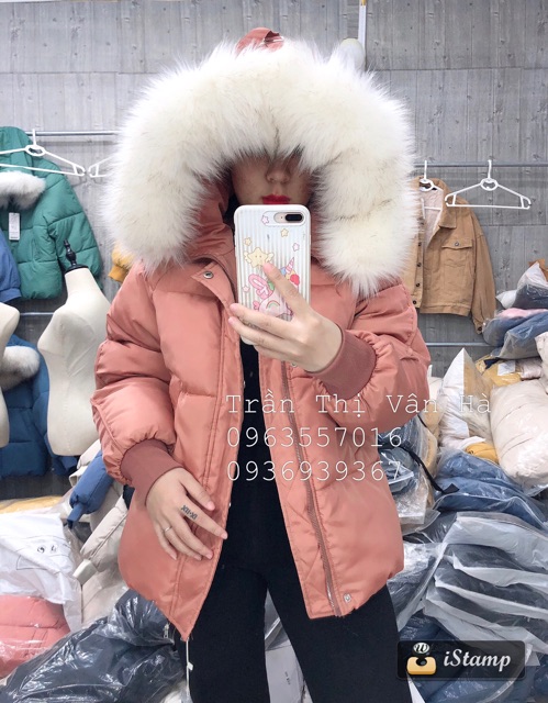 ÁO PHAO NGẮN MŨ LÔNG - ẢNH THẬT VÀ VIDEO | BigBuy360 - bigbuy360.vn